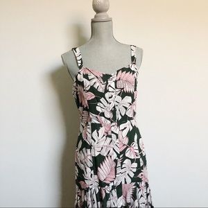 NWT tropical sundress maxi Gianni Bini